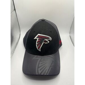 New Era Atlanta Falcons NFL Hat 39Thirty Stretch Fit S/M Black‎ Gray
